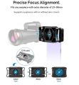 APEXEL Universal Smartphone Mobile Phone Bracket Adapter Holder Clip Mount for Telephoto Lens, Monoculars, Binoculars, Telescope, Microscope, Spotting Scopes For Eyepiece Diameter 23 To 50mm Outdoor photography. 