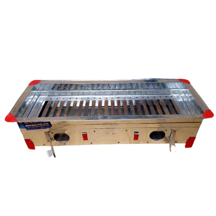 BBQ%20Grill%20Stand%20Bar%20B%20Q%20Grill%20With%20Free%20Sticks%20BBQ%20Grill%2024"%20inch%202%20Feet%20Stainless%20Steel%20polish%20Barbecue%20Grill%20Bar%20B%20Q%20Bar%20BQ%20Grill%2012%20Free%20Flat%20Stick%20-%20Image%204
