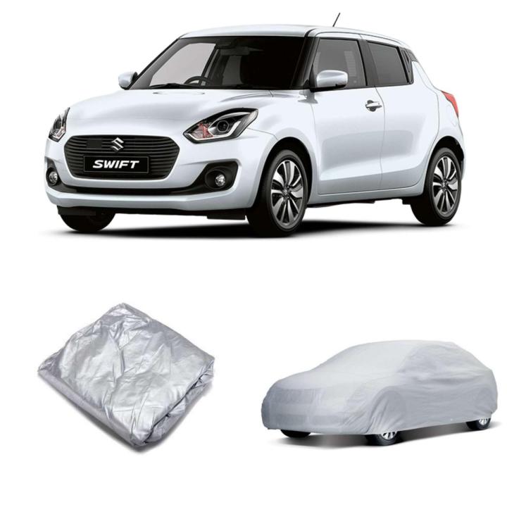 Car Top Cover For New Suzuki Swift 2022 Silver Parachute Material