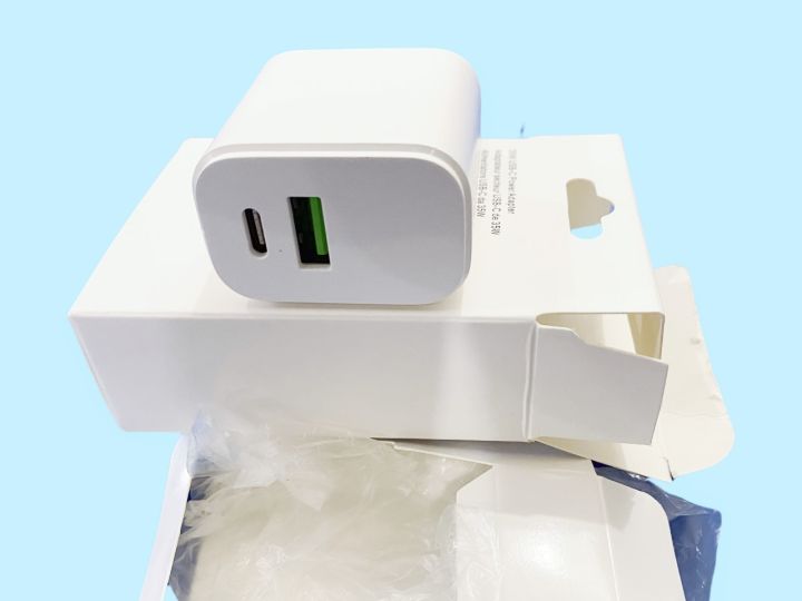 Erorex High Quality PD fast Adapter, PD-C30, Dual Port_PD.35W+USB  Quick and fast Charging Compatible with Android and iOS Devices_Erorex Charger