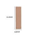MDF Wood Cutouts Rectangular Wall hangings - Plain MDF Blanks Cutouts wiith Holes for Painting Wooden Sheet Craft, Decoupage, Resin Art Work (29 cm x 7 cm) (thinkness 3.2mm). 