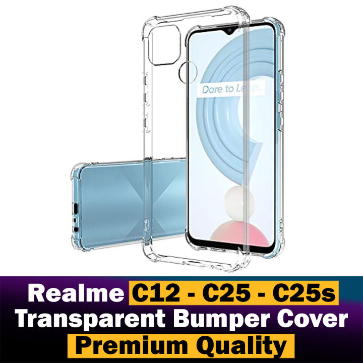 Realme C12 Realme C25 Realme C25s Back Cover Transparent Extra