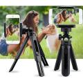 Mini Rotatable Extendable Selfie Live Session TikTok Tripod Portable Mobile Stand Holder With Phone Clip. 