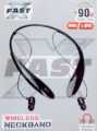 Latest Wireless Bluetooth Neckband 4.1 Technology with A2DP stereo music and pure, clear sound,. 