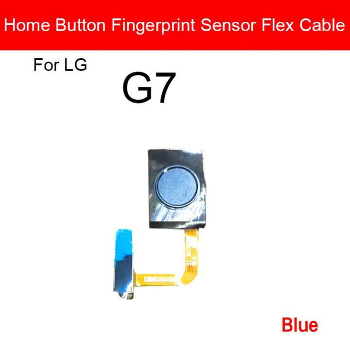 Home Button Fingerprint Sensor Flex Cable For LG G5 G6 G7 ThinQ G710 Nexus 5X Finger Reader Touch Sensor Flex Ribbon Spare Parts