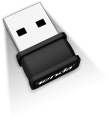 Tenda Wi-Fi Dongle N150 Mini Wireless Network USB Wi-Fi Adapter for PC Desktop Laptop Supports Windows XP/7/8/8.1/10 Driver-Free. 