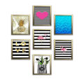 6x8" 7 Pcs Girls Room Frame set, Aesthetic Picture Frames, Nursery Decor, Bedroom Decor. 