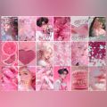 Pastel Pink Aesthetic Stickers UNCUT For Girls Journal Scrapbook Phone Cover Laptop Notebook DIY Crafts. 