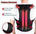 Body Posture Corrector Belt - Shoulder Support Relief and Back Pain Relief Belt - Adjustable Posture Support Brace for Men and Women. 