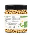 Hungry Harvest Soya Bean Seeds | Soya bean Dana |Natural, High Protein & Fiber| Soyabean100% pure unpolished Soya Beans [Jar Pack] (300 Grams. 