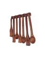 Pack Of 7 - Wooden Spoon Set. 