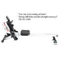 Rowing Machine - XR Pro 2000 - Magnetic Recumbent Exercise Bike Keytec/Home Use/ROWING MACHINE/XR/PRO/2000/Aerobic Exercise Equipment- Grey & Black. 