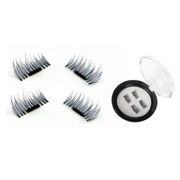 Magnetic Elegant Eye Lashes - 4 pieces in each pack and natural look