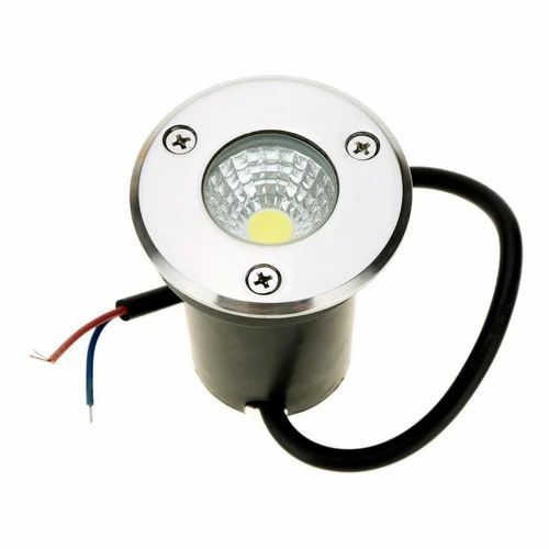 Waterproof 3W LED Underground Light: COB Floor Lamp for Outdoor Ground Spot, Landscape, and Garden Illumination - Warm Color, 220V