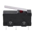 SPDT 3-Pin Micro-Limit Switch-40Pcs Micro-Limit Switch-Black&Silver. 