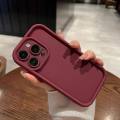 Case For Iphone 6 6S 7 8 Plus 15 14 13 11 12 Mini Pro Max X XS XR Phone Case Wine Red Matte Soft Anti-Knock Plain Cover Cute Candy Color High Quality Bumper Cartoon. 