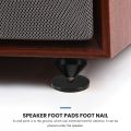 1 Sets Speaker Loudspeaker Spikes Stand Feets Audio Speaker Repair Parts Turntable DIY Speaker Stand Shock Pin Nails and Pads Accessories. 