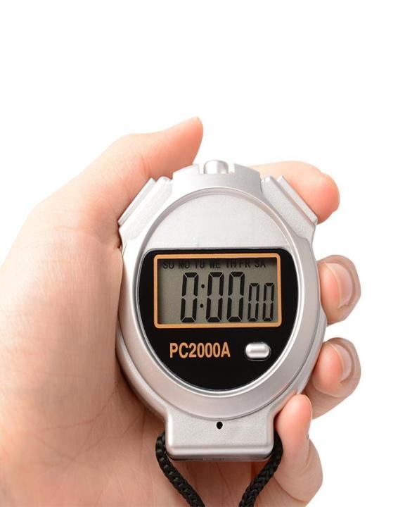 Digital%20Handheld%20Multi-Function%20Sports%20Stop%20watch%20Timer%20-%20Silver%20-%20Image%203