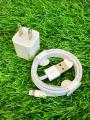 Apple Original iPhone 5W Charger with Cable | 100% Genuine Apple Charger for iPhone 5, 6, 7, 8, X, XS, XR, XS Max - Fast Charging, USB Charger, iPhone Charging Cable. 