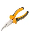 Bent Nose Pliers 160MM - 6 Inch - Yellow. 
