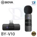 BOYA BY-V10 New Wireless TYPE-C Microphone - Omnidirectional USB-C Condenser Microphone for Vloggíng YoúTube LíveStréam Recording. 