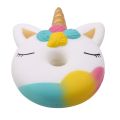 Jumbo Kawaii Unicorn Donut Squishy Cake Bread Squishies Cream Scented Slow Rising Squeeze Toy Kids Xmas Birthday Gift 13*9 CM. 