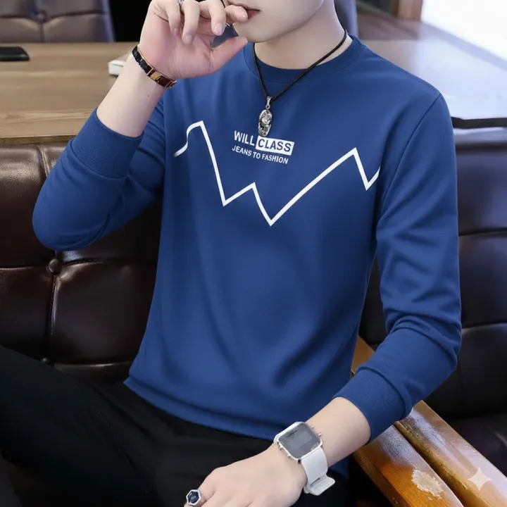 [2026 Collection] Premium Black Full Sleeve T-Shirt for Men & Boys ...