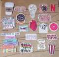 Aesthetic Art Stickers -for mobile back, Laptop, dairy and for decorating your stuff and making them look more attractive. 
