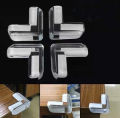 Furniture Cover Silicone Table Corner Protectors Silicone Protector Table Soft Baby Proofing Rubber Corner Guards & Edge Protectors For Furniture - 4/8/12 Pcs. 