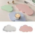 Clouds Coaster Mold Creativity Desktop Ornaments Crystal Epoxy Resin Cement Gypsum Mold Holiday Decoration DIY Silicone Mold. 