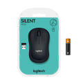 Logitech M221 Silent Wireless Mouse (Black). 
