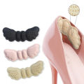 2Pcs Women Insoles for Shoes High Heel Pad Adjust Size Adhesive Heels Pads Liner Grips Protector Sticker Pain Relief Foot Care Insert. 