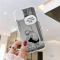 Funny Chainsaw Man I Wanna Feel Some Tits Phone Case For iPhone 11 12 Mini 13 14 Pro XS Max X 8 7 Plus SE XR Transparent Shell. 