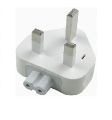 UK Plug Duckhead Power Adapter with FUSE For All Apple MacBook Adapters plug, MagSafe and MagSafe 2 Power Adapters Replacement UK 3 Pin wall plug. 