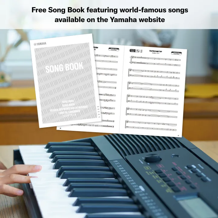 Yamaha%20Music%20Portable%20Keyboard%20Beginner%20Level%2061%20Keys%20PSR%20E273%20-%20Image%207