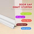 93cm PVC Material Self-Adhesive Weather Stripping Under Door Draft Stopper Window Seal Strip 40mm Insulator Door Sweep Prevent. 