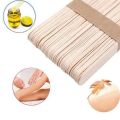 45 Pcs Large Disposable Wax Waxing Wooden Body Hair Removal Stick Applicator Spatula. 