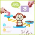 Monkey Balance Cool Math Game Educational Toy. 