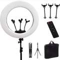RL-21 LED Ring Light (LED Soft Ring Light) with tripod stand. 