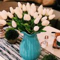 3/5/10PCS Artificial Real Touch Flowers Tulip Bouquet Decor Tulips Flower for Home Wedding Decorations. 