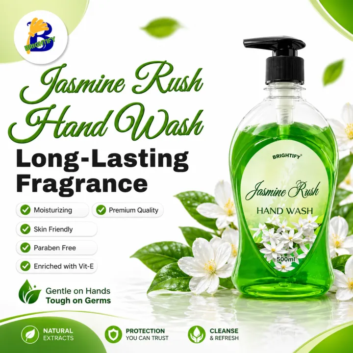 Brightify%20Hand%20Wash%20500ml%20%7C%20Jasmine%20Rush,%20Blossom%20Bridge%20&%20Ocean%20Breeze%20%7C%20Vitamin%20E%20Moisturizing%20Liquid%20Soap%20-%20Image%203