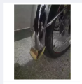 Dumchi Honda 125 Front Read Metal (Loha) Tail Fender Mud Tail Golden. 