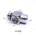 Scuba Diving BCD Dive Kayak First Stage High Press 1 to 3 7/16 Adapter for Scuba Diving & Snorkeling. 