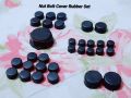 Rubber Kit Nut Bolt Rubber Cover Motorcycle Universal Fit Choose custom color. 