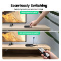 Ugreen 4K HDMI Switch for Xiaomi Mi Box 3 In 1 Out HDMI Switcher 4K/30Hz for TV box Projector PS4 Switch HDMI 4K with Controller HDMI Cable Splitter. 