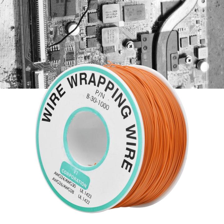 Electronic Soldering Wire Red 280m 30AWG Wrapping Wire Tin Plated ...