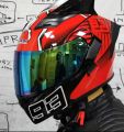 HELMET JIEKAI JK-902 OR VECTOR VT 254 FOR MOTOR BIKE HEAVY BIKE - FLIPUP - DOT CERTIFIED - DUAL VISOR. 