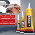 E8000 110ml  Strong Liquid Glue for Clothes Leather Jewelry Stationery Phone Screen Earphone Repair DIY Clothes Mobile Phone LCD Touch Screen Shoes Craft Shoe Adhesive Jewelry E8000 Glue. 