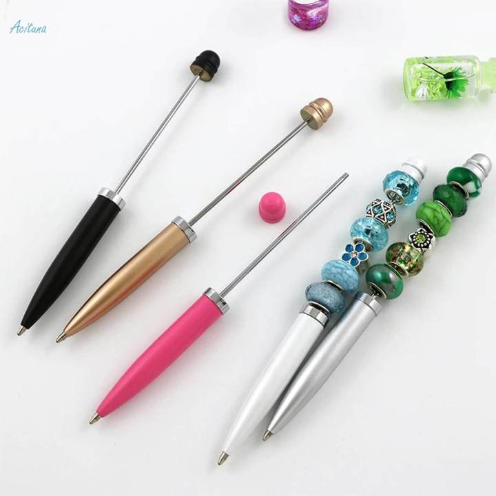 6%20Pieces%20Creative%20Beadable%20Pens%20Stationery%20Portable%20Classroom%20Presents%20Bead%20Ballpoint%20Pen%20for%20Office%20-%20Image%203