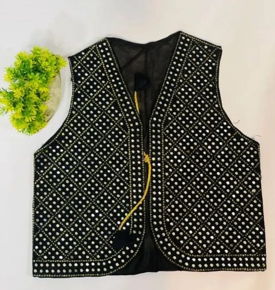 Pakistani Pashtun Punjabi Balochi Sindhi Traditional & Cultural Party Wear Waistcoat Koti for Ladies Women Womens Embroided Multicolor Waist Coat Light Jacket Ladies Gilet Hand Embroidered Koti(Waistcoat)